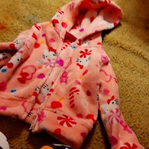 Pink hello kitty sweater jacket